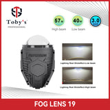 Toby’s Fog Lens-19 3.0-Inch Bi-LED Projector Fog Light
