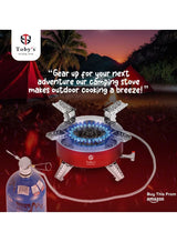 oby’s Gas Stove-01 – 23800W Alloy Portable Picnic & Camping Stove