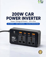 Car Inverter HAC-1048 – 360° Rotation Magnetic Phone Holder for 4.0–7.5 Inch Smartphones