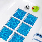 ChezMax 3D Anti-Slip Bathtub Decal Stickers