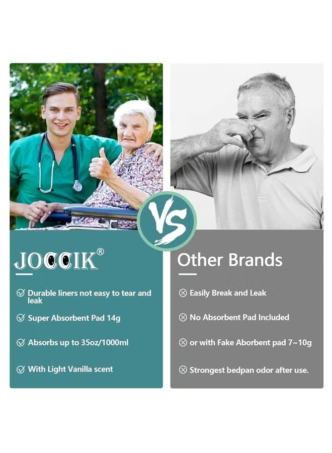 Commode Liners for Bedside Commode