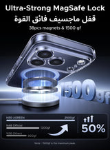 2 in 1 for iPhone 17 Pro Max Case, Compatible with MagSafe, with 1-Pack Privacy Screen Protector, Delay-Yellowing Military-Grade Protection, Shockproof Slim Magnetic Case for 17 Pro Max 6.9"