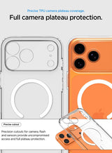 Ultra Hybrid MagFit iPhone 17 PRO Case Cover with MagSafe (2025) - Clear White