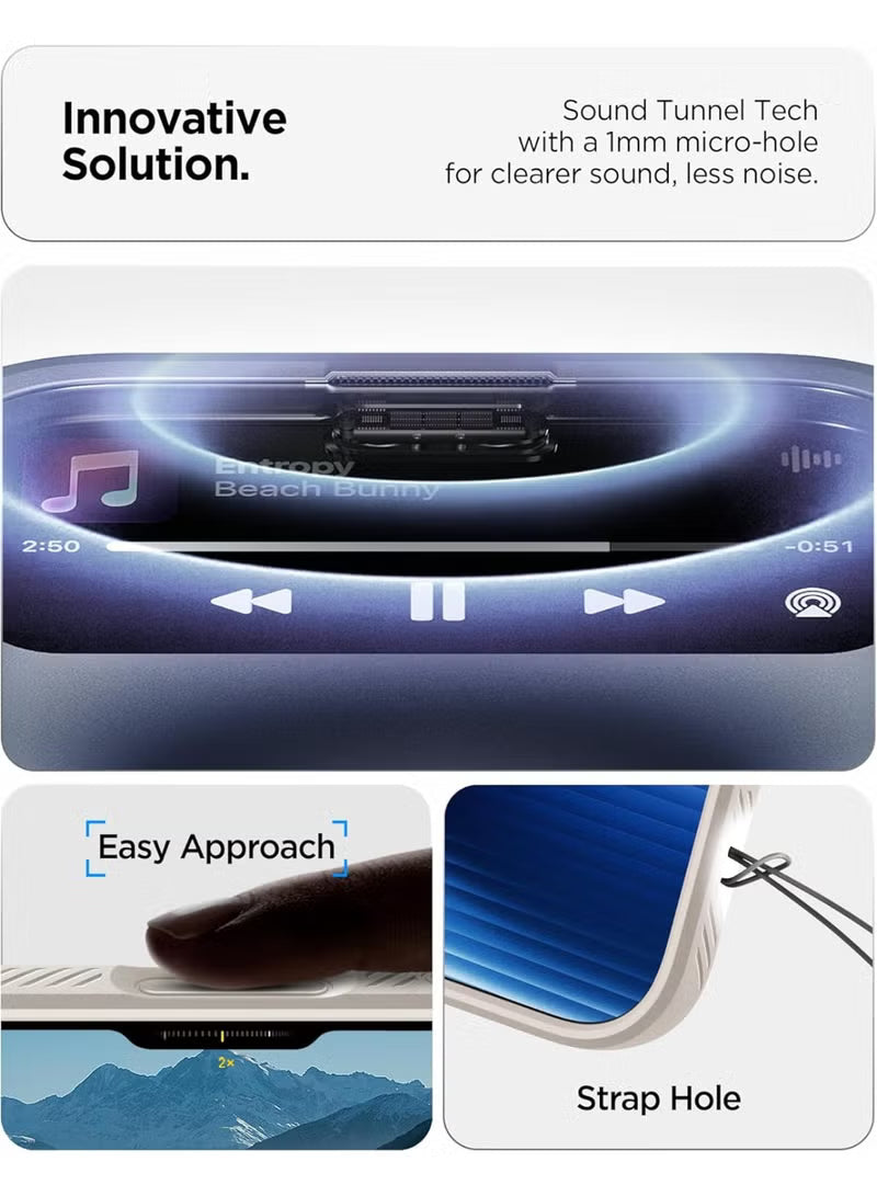 Liquid Air iPhone 17 PRO Case Cover (2025) - Natural Titanium