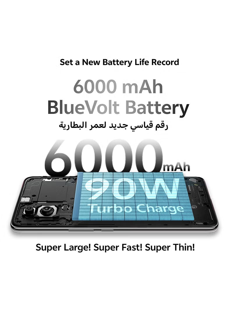 V50 AI 5G Dual SIM Satin Black 12GB RAM 256GB With Exclusive Gifts Earbuds Pro, Smart Watch, 90W Charger And 24 Months Warranty + 1 Year Screen Replacement - Middle East Version