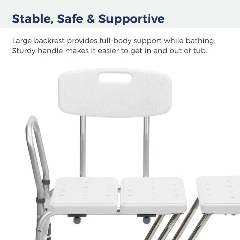 Drive Medical Splash Defense Tub Transfer Bench