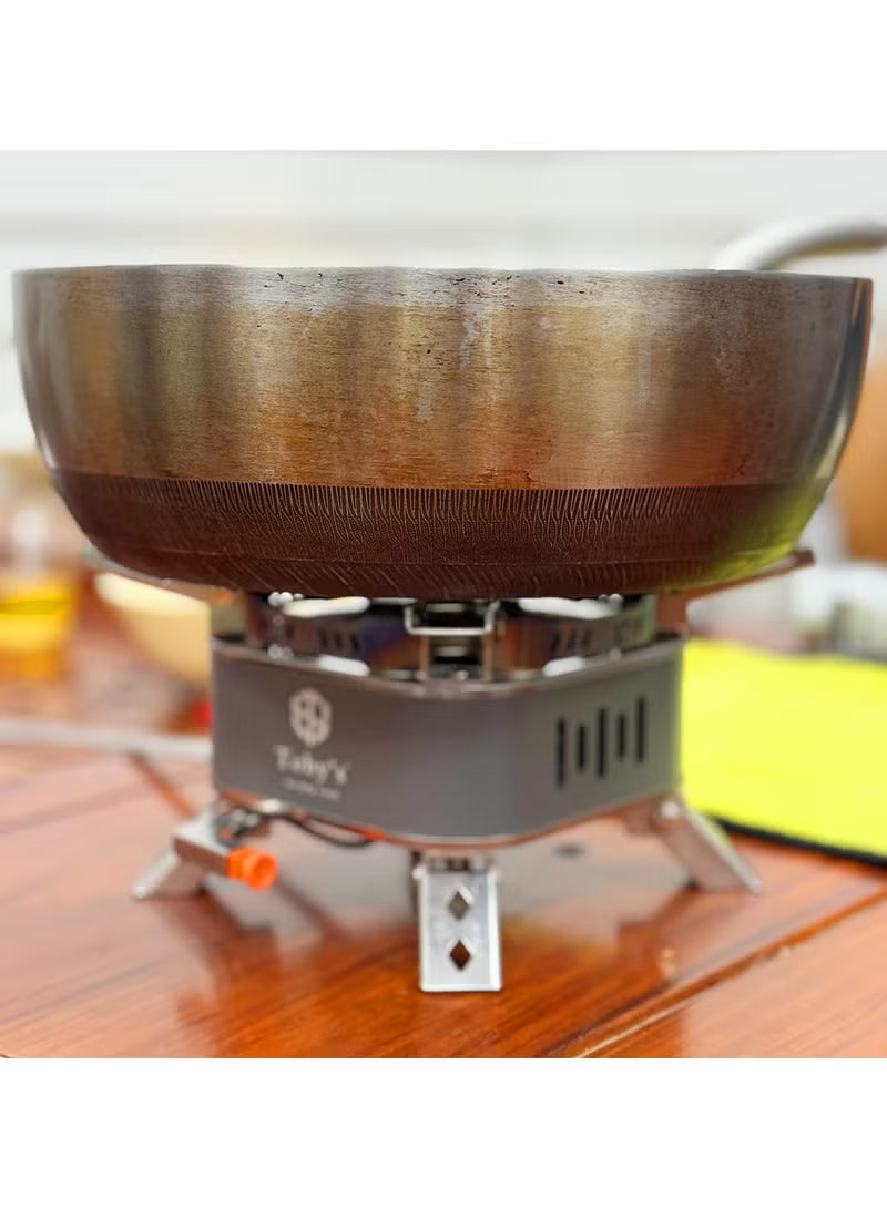 Toby’s Gas Stove-07 – 15800W Windproof 5-Core Portable Camping Gas Burner