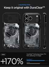 Ultra Hybrid MagFit iPhone 17 Pro Max Case Cover with MagSafe (2025) - Zero One Black