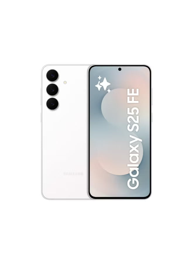 Galaxy S25 FE AI Dual SIM 5G White 8GB RAM 256GB - International Version