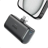 Anker Nano Power Bank 22.5W,Built In USB-C Connector (A1653H11)- Black