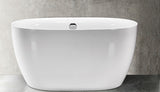 Acrylic Bath Tub C-3249 (72x120x60 cm, Brass Drain)