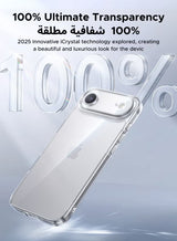 iPhone Air Case Full-coverage Phone Case Military-Grade Drop Protection iPhone Air Cover Delay Yellowing Wear-resistant Anti Scratch & Fingerprint 17 Air Case Ultra Slim Extra Raised Edge