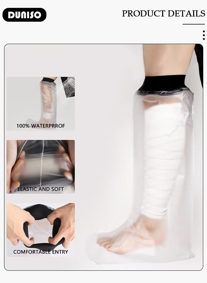 Waterproof Leg Cast Cover for Adults