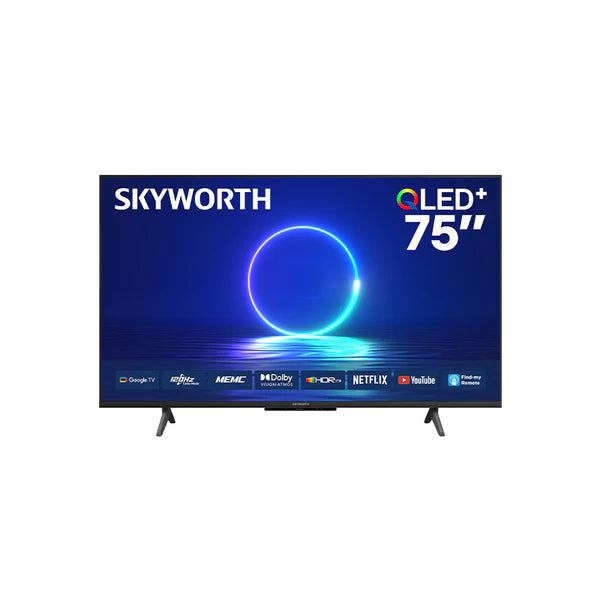 Skyworth 75'' QLED 120Hz UHD Smart Google Tv