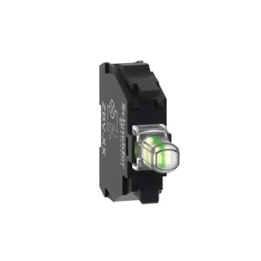 SCHNEIDER ZBV M1, white light block for head Ø22 integral LED 230...240V screw clamp terminals