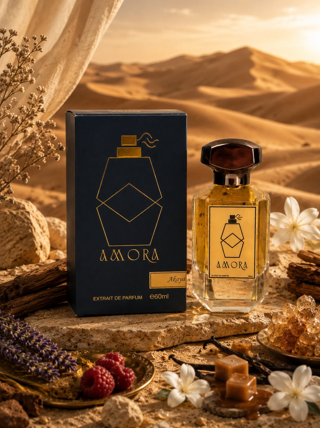 Amora Akoya Perfume – Fruity, Sweet and Woody Fragrance