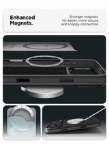 Enzo Aramid T MagFit iPhone 17 PRO Case with [Camera Control Button Cover] Aramid Fiber [MagSafe] - Black | Black