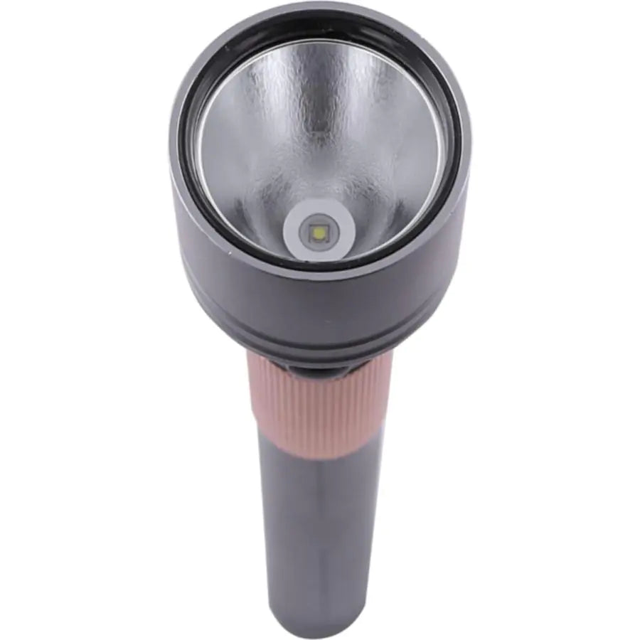 GEEPAS  2 Pcs Rechargeable Water Proof Led Flashlight 3000 Mah Super Bright Light