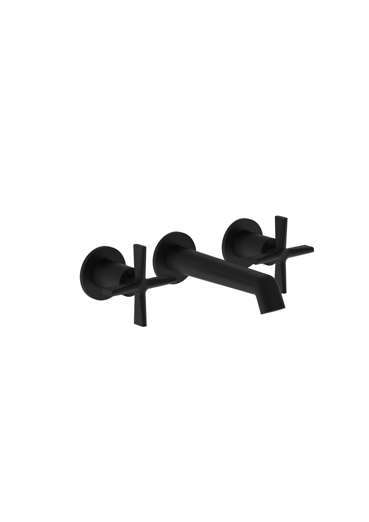 HELIX 3-Hole Basin Mixer – Matt Black (78317BB-090)