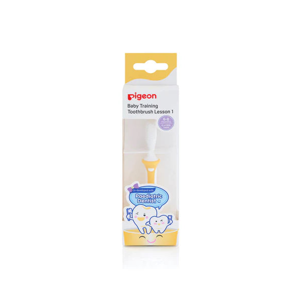 Pigeon Orange Training Tooth Brush - Lesson 2