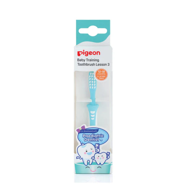 Pigeon Green Training Tooth Brush - Lesson 3