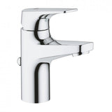Grohe BauFlow S-Size Basin Mixer Tap with Pop-Up Waste (Chrome)