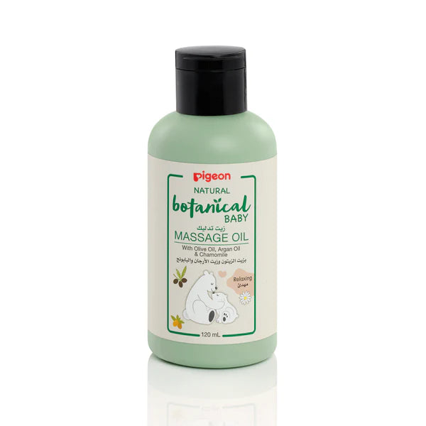 Pigeon Natural Botanical Baby Massage Oil – 120ml