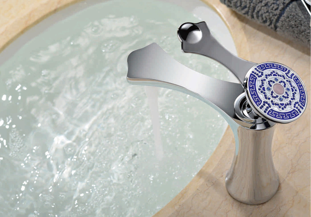 Bath Mixer Brass Chrome - 8003