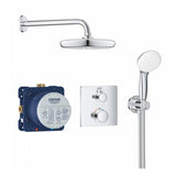 GROHE Grohtherm Perfect Shower Set with Tempesta 210 Shower Head & Hand Shower