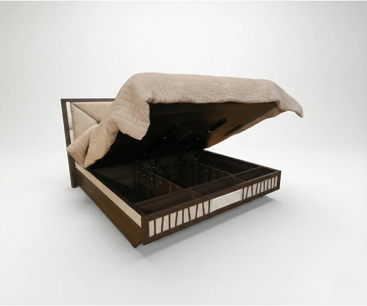KBAD016 Andriana King Bed with Storage – 198×183 cm