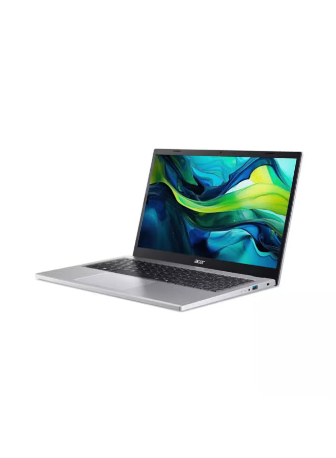 Acer Aspire Go 15.6" FHD Laptop Intel Core i3-N305, 8GB RAM, 256GB SSD, Intel UHD Graphics, Windows 11 Home – Pure Silver
