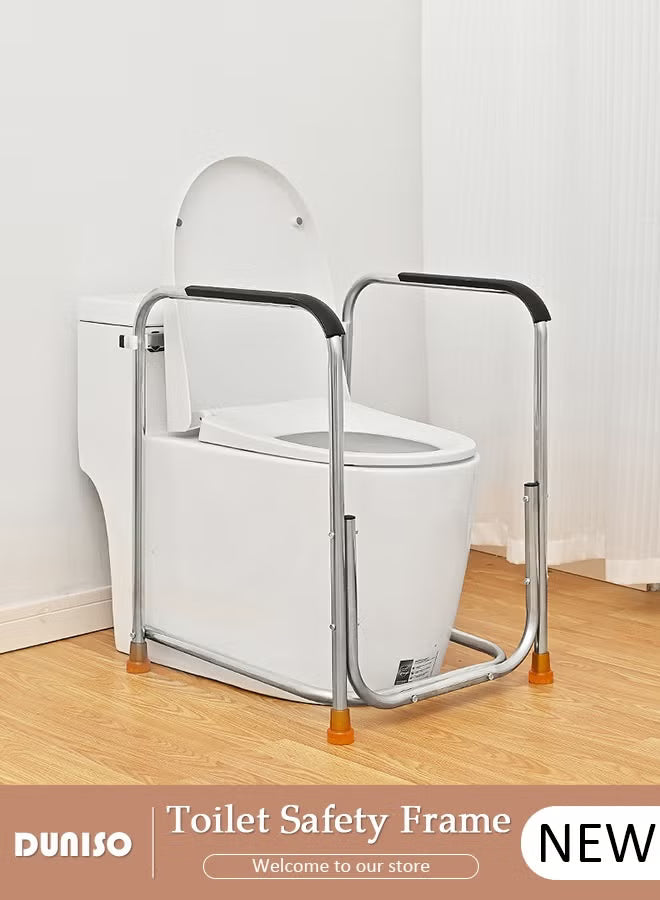 Toilet Safety Frame with Armrests