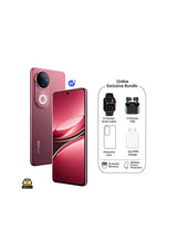 V50 AI 5G Dual SIM Ancora Red 12GB RAM 256GB With Exclusive Gifts Earbuds Pro, Smart Watch, 90W Charger And 24 Months Warranty + 1 Year Screen Replacement - Middle East Version