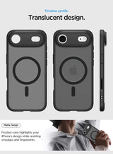 Ultra Hybrid MagFit iPhone 17 Air Case Cover with MagSafe (2025) - Frost Black