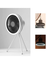 CPL-T16 Toby’s 3-in-1 Tripod Fan with Light for Outdoor Camping – Grey