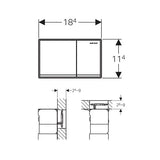 لوحة التدفق المزدوجة أوميغا 60