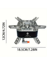 Toby’s Gas Stove-07 – 15800W Windproof 5-Core Portable Camping Gas Burner