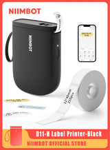 NIIMBOT D11 0.5" Label Maker with Tape – Black