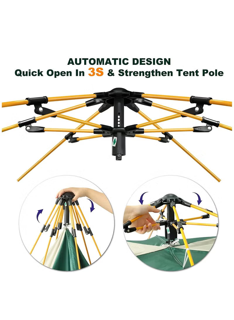Toby’s New 2–3 Person Automatic Pop Up Camping Tent – JSC43 Outdoor Tent