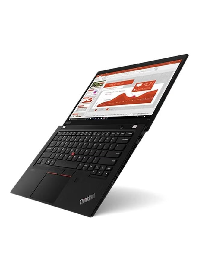 Lenovo ThinkPad T14s Gen 2 Laptop – Intel Core i7-1165G7, 16GB DDR4 RAM, 512GB SSD, 14-Inch FHD Display, Windows 10 Pro, English/Arabic, Black
