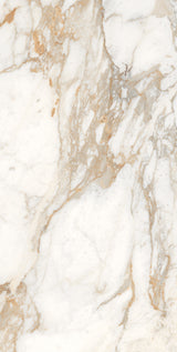 Golden Calacatta Grand Glossy Tile – 160×80 cm
