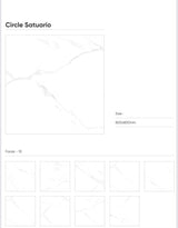 Circle Satuario 800×800 Polished Tile (1.92 m²)