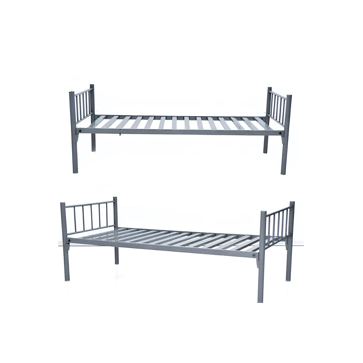 Silver Heavy Bed