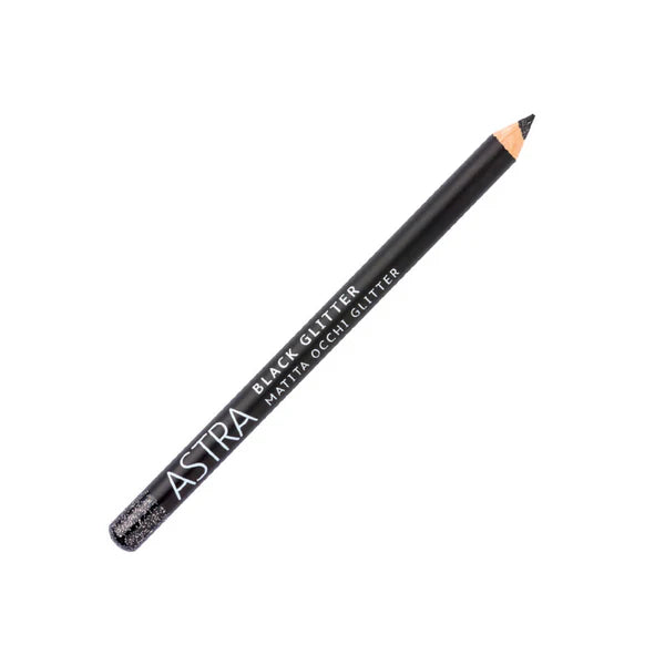 Astra Black Glitter Deep Black