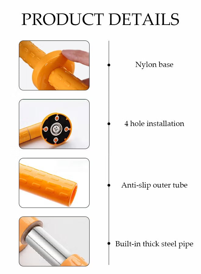 Toilet Grab Bar – Drop Down Folding Hand Rail