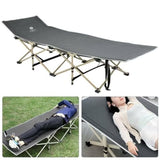 Toby’s Camping Chair-06 Folding Camping Bed 150kg with Cushion