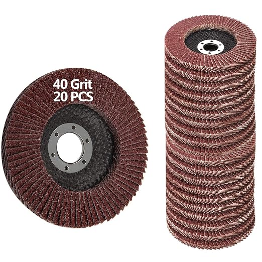 GF006 HKK Flap Disc HKP40 Red 4.5 Inch 24×16×72