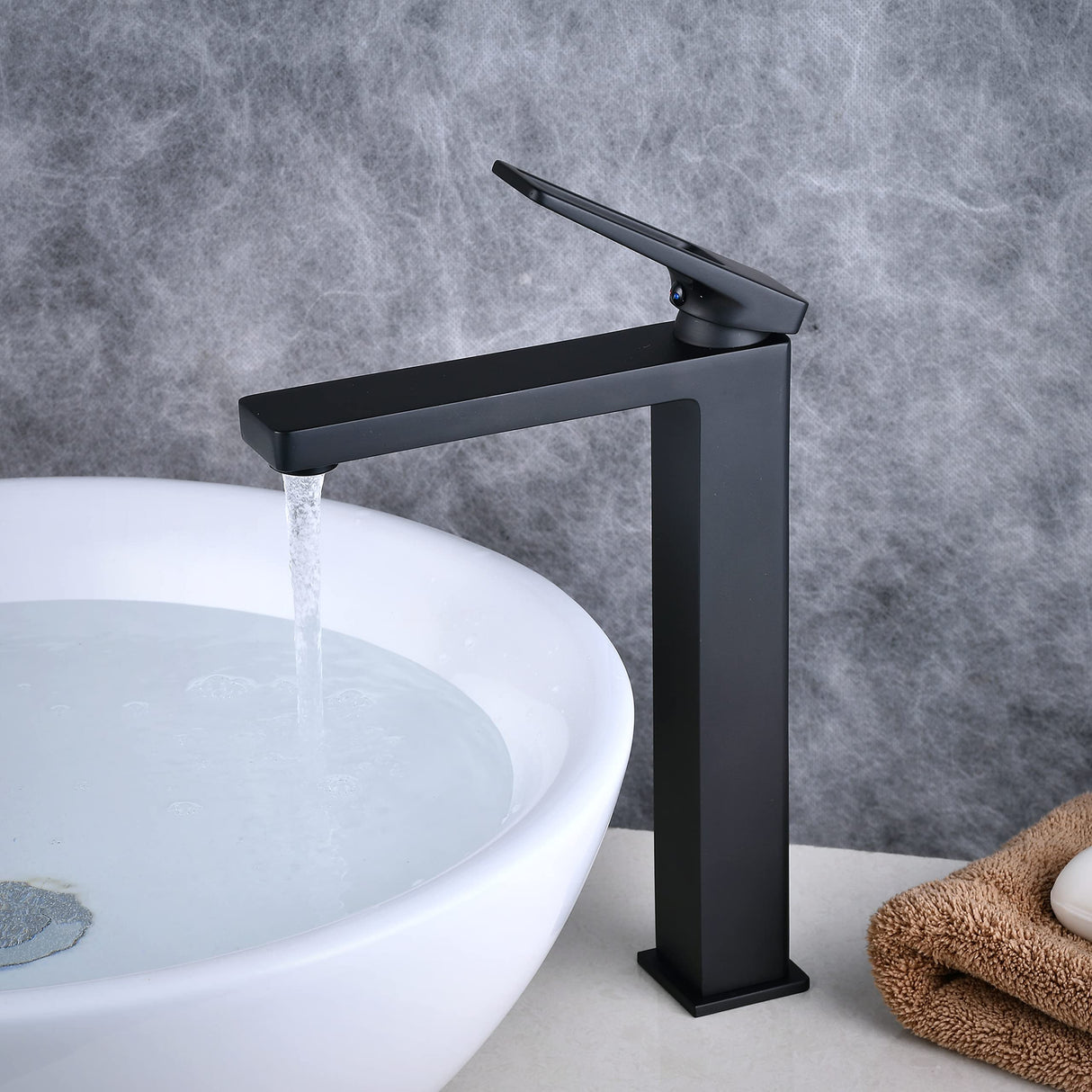 Black Basin Mixer 155688