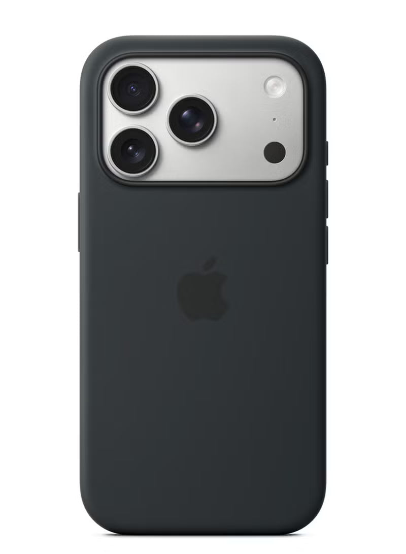 iPhone 17 Pro Silicone Case with MagSafe – Black