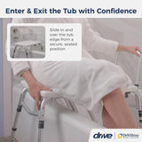 Drive Medical Splash Defense Tub Transfer Bench
